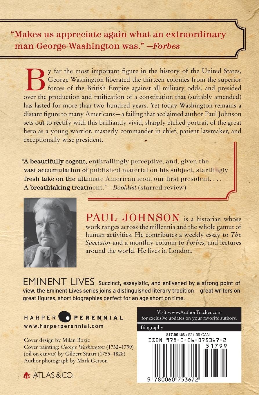 Rückseitencover George Washington