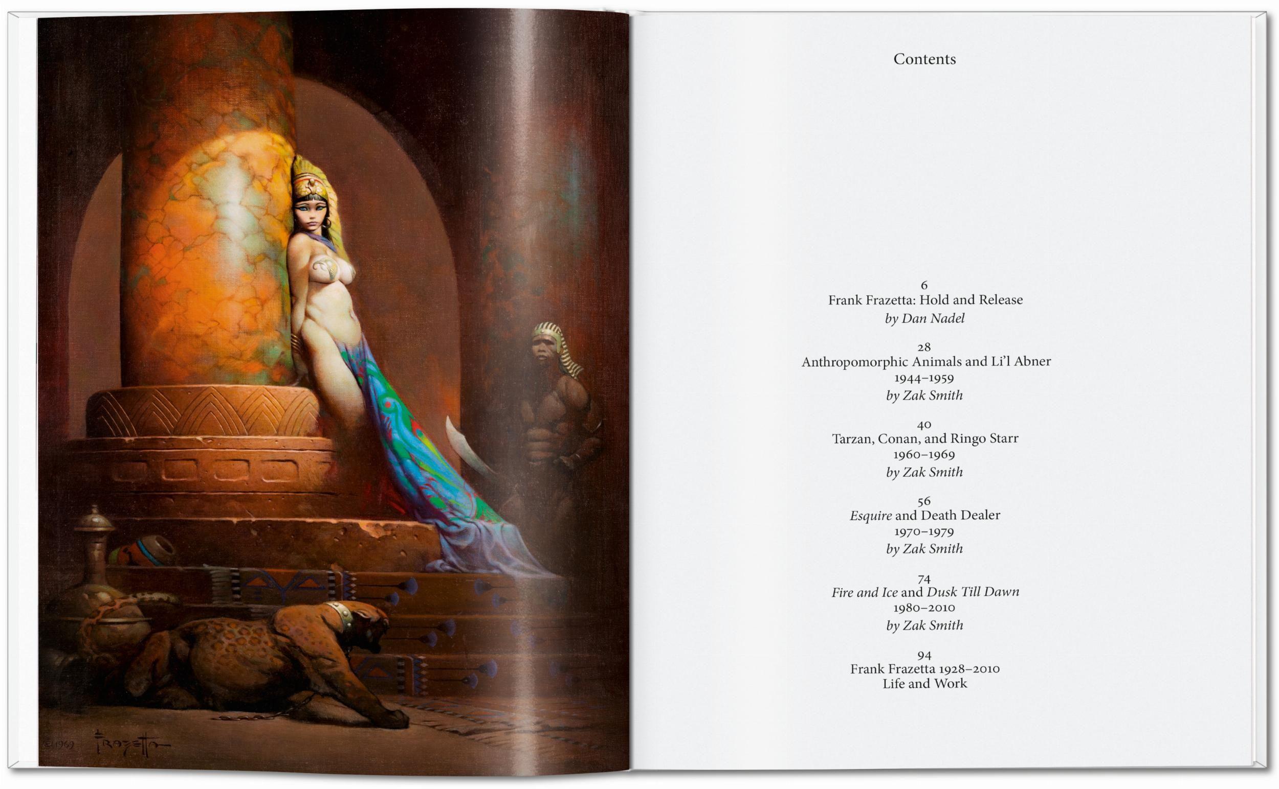 Beispielinhalt (Bild) Frank Frazetta