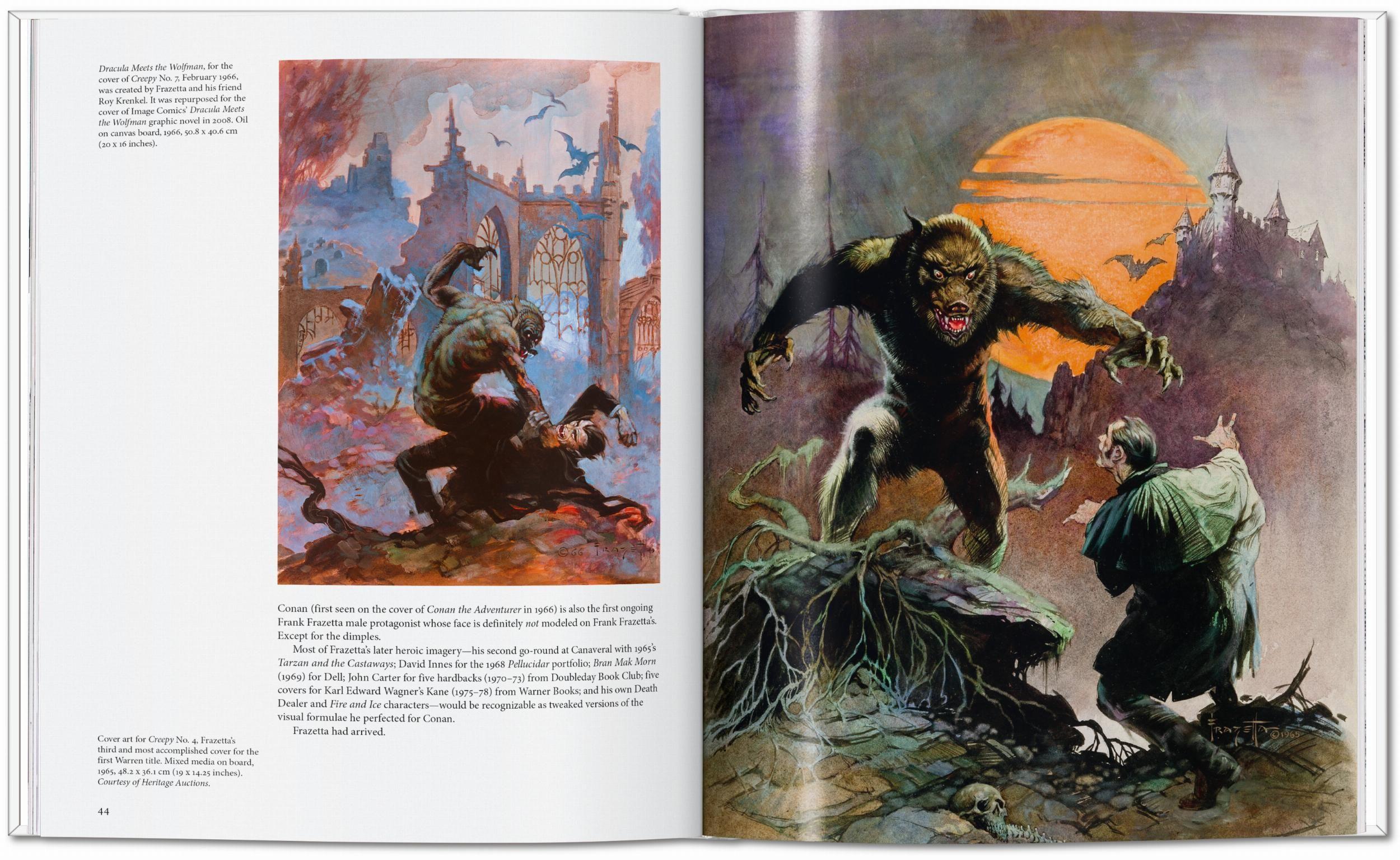 Beispielinhalt (Bild) Frank Frazetta