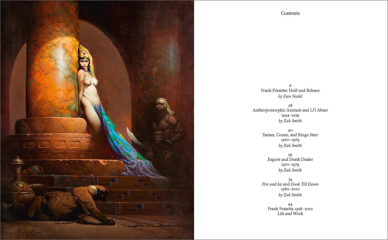 Beispielinhalt (Bild) Frank Frazetta