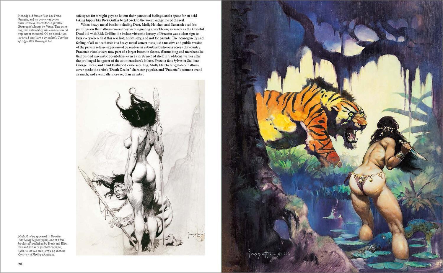 Beispielinhalt (Bild) Frank Frazetta