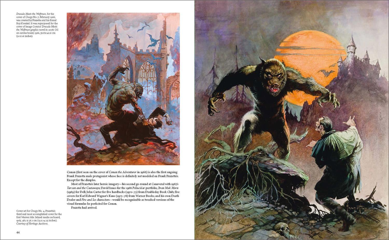 Beispielinhalt (Bild) Frank Frazetta