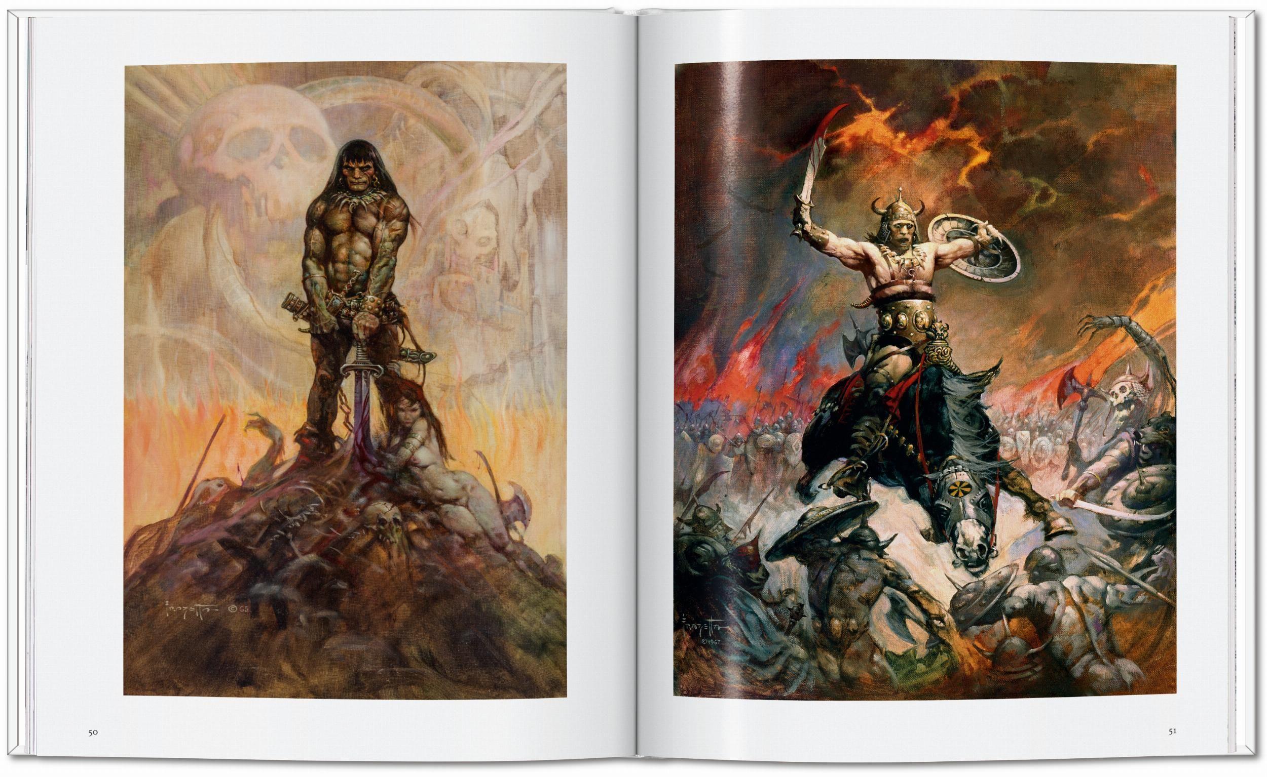 Beispielinhalt (Bild) Frank Frazetta