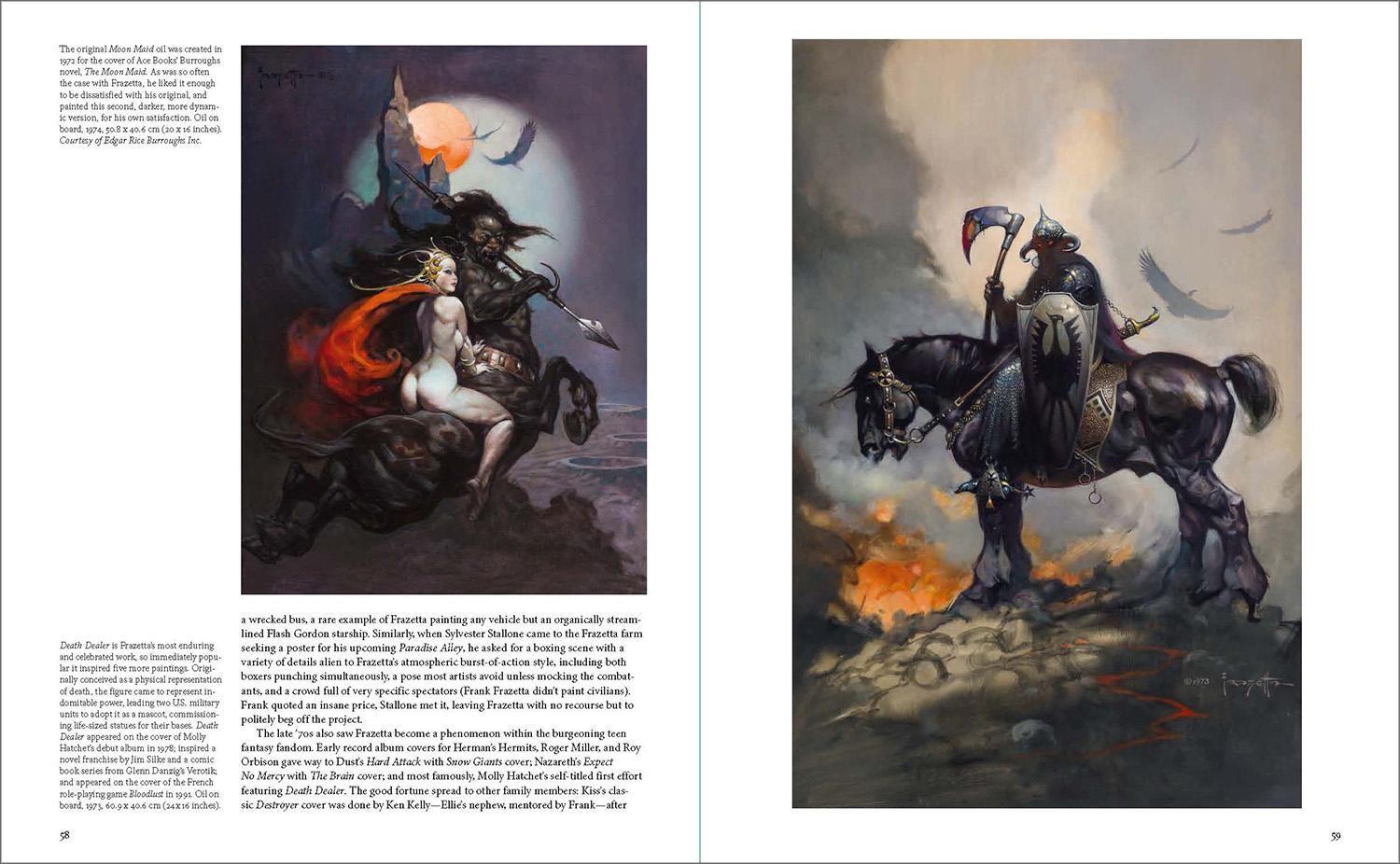 Beispielinhalt (Bild) Frank Frazetta