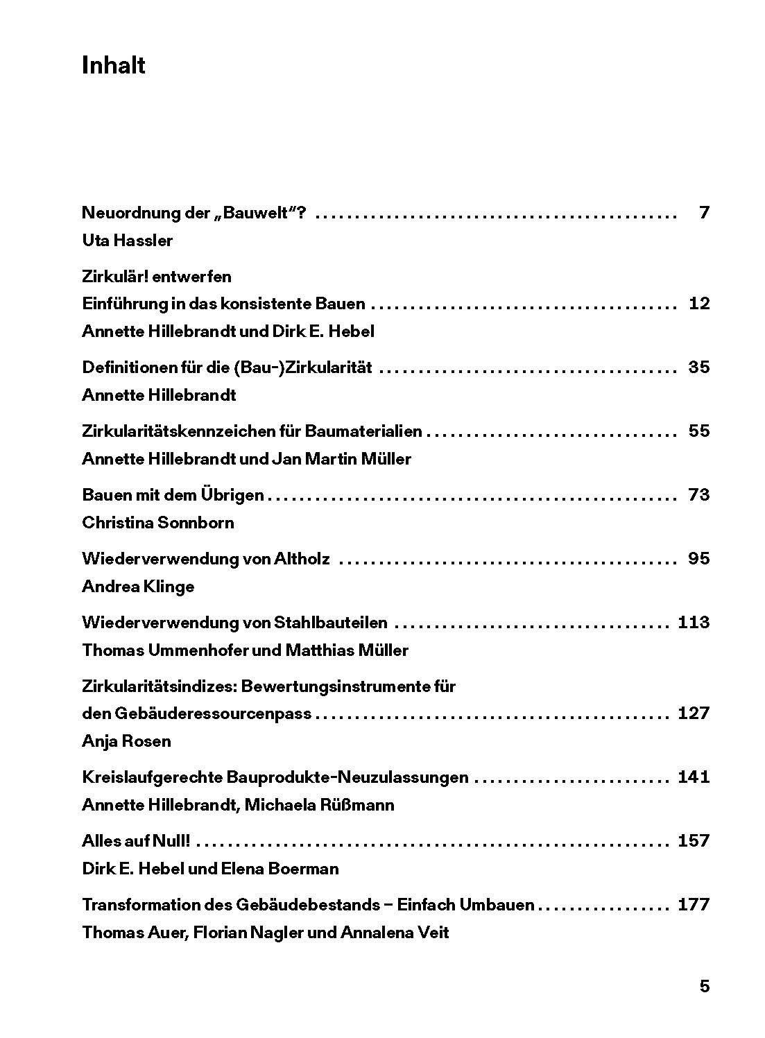 Beispielinhalt (Bild) Zirkulär!