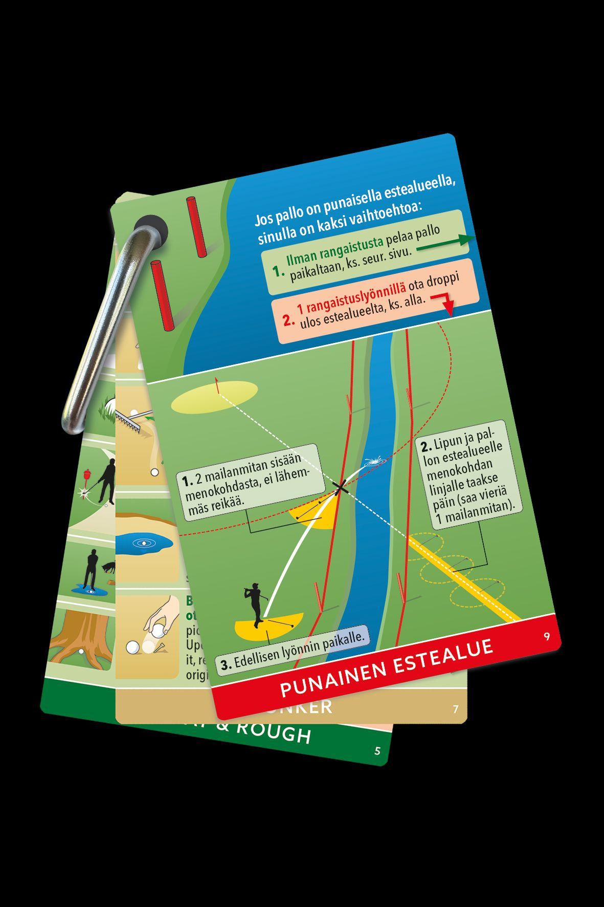 Beispielinhalt (Bild) Golfin säännöt MUKAAN
