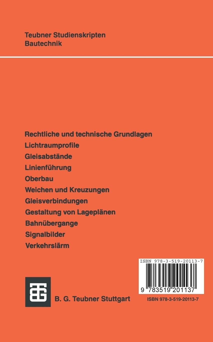 Rückseitencover Bahnbau