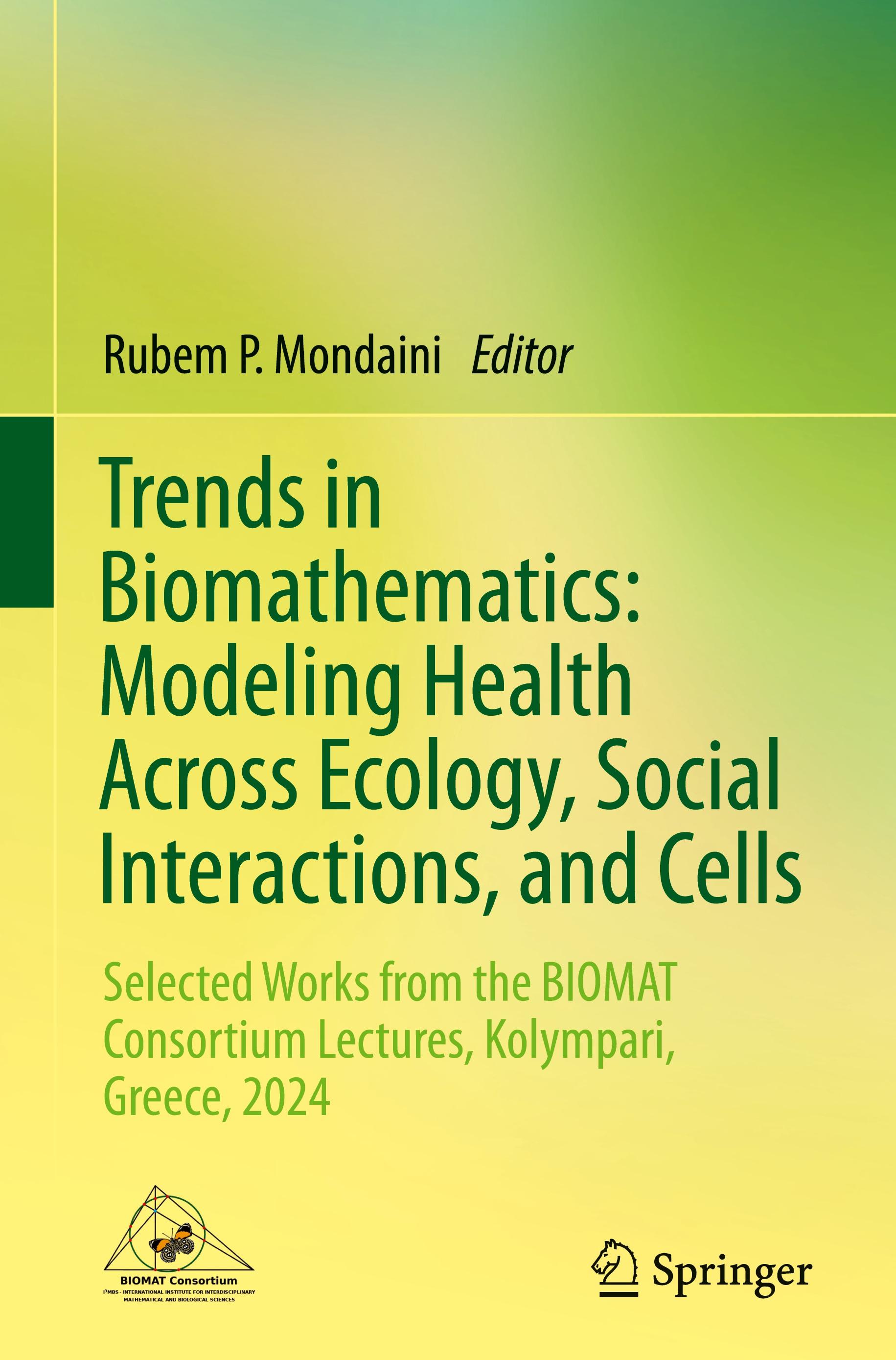 Vorderes Coverbild Trends in Biomathematics: Modeling Health Across Ecology, Social Interactions, and Cells