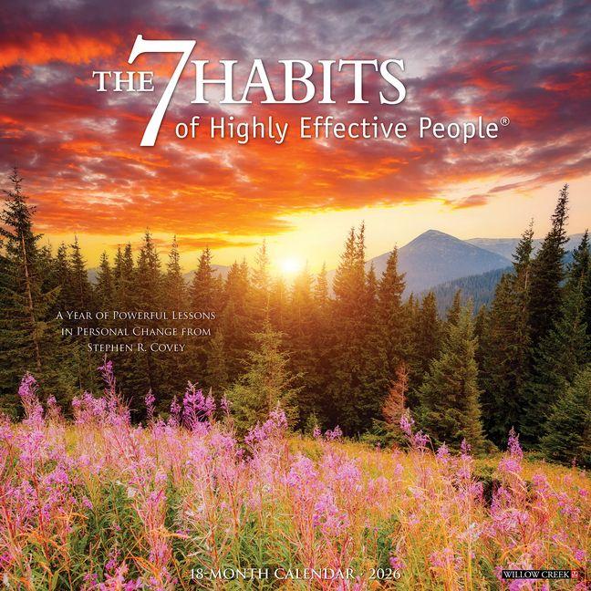Vorderes Coverbild 7 Habits of Highly Effective People 2026 12 X 12 Wall Calendar