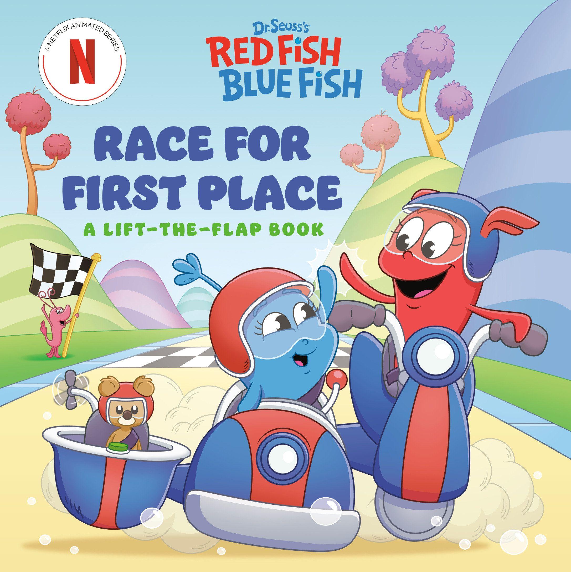 Vorderes Coverbild Race for First Place: A Lift-the-Flap Book (Dr. Seuss's Red Fish, Blue Fish)