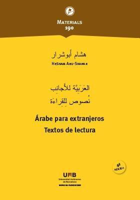 Vorderes Coverbild Árabe para extranjeros: Textos de lectura