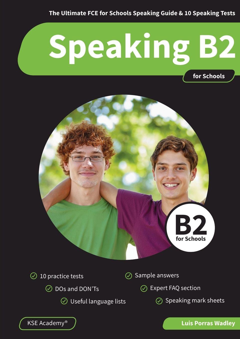 Vorderes Coverbild Speaking B2 for Schools