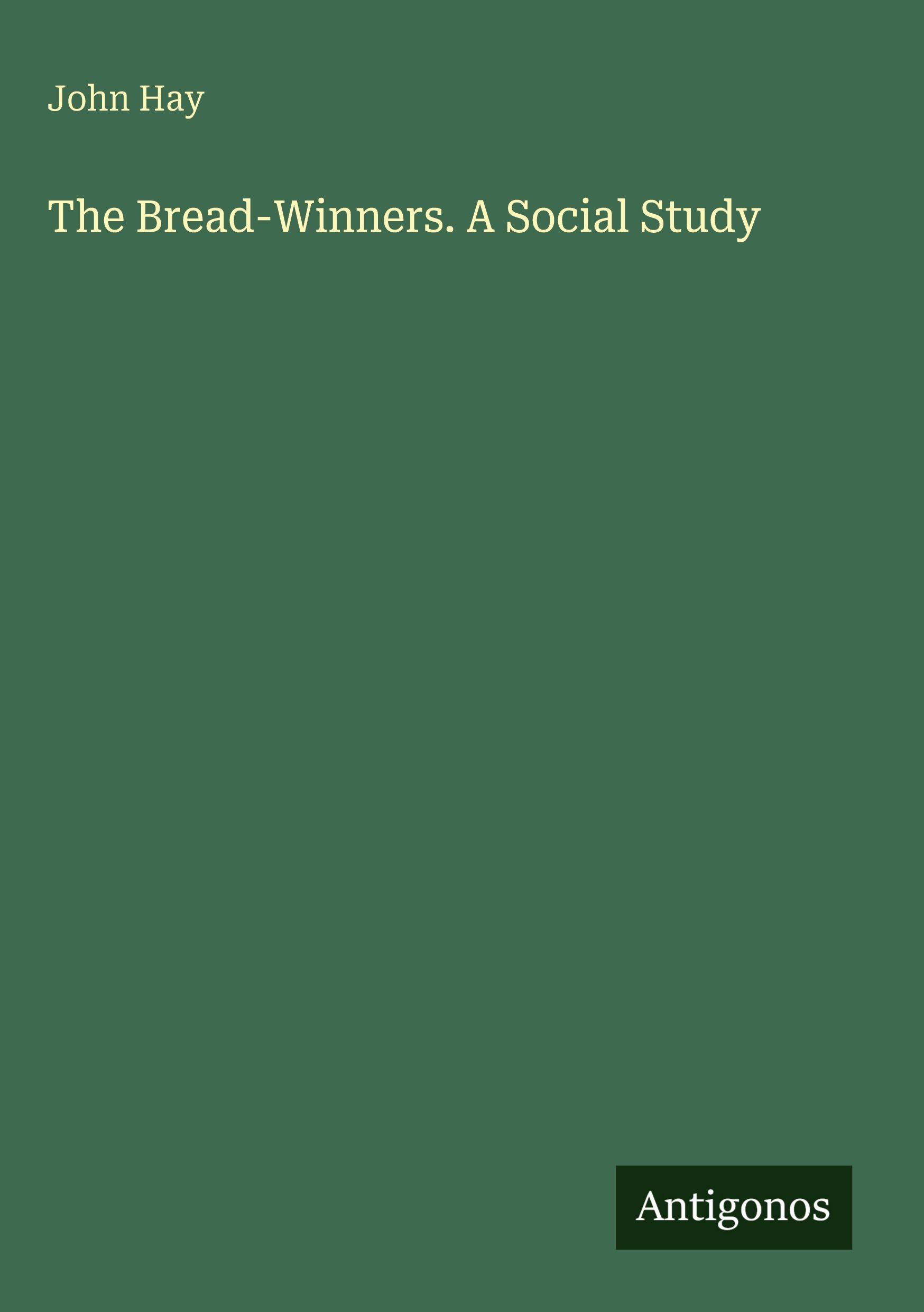 Vorderes Coverbild The Bread-Winners. A Social Study