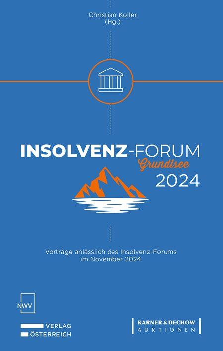 Vorderes Coverbild Insolvenz-Forum 2024