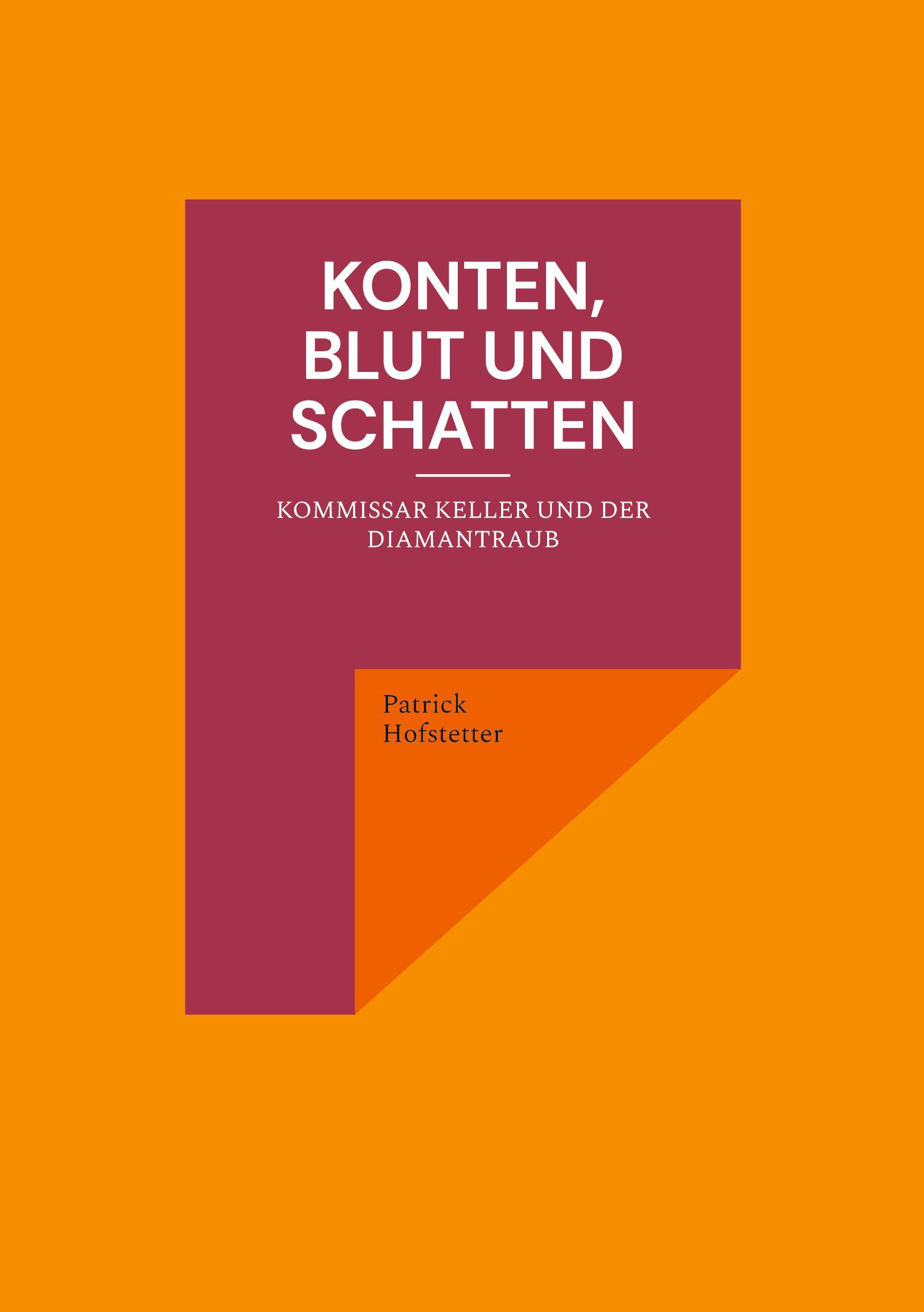 Vorderes Coverbild Konten, Blut und Schatten