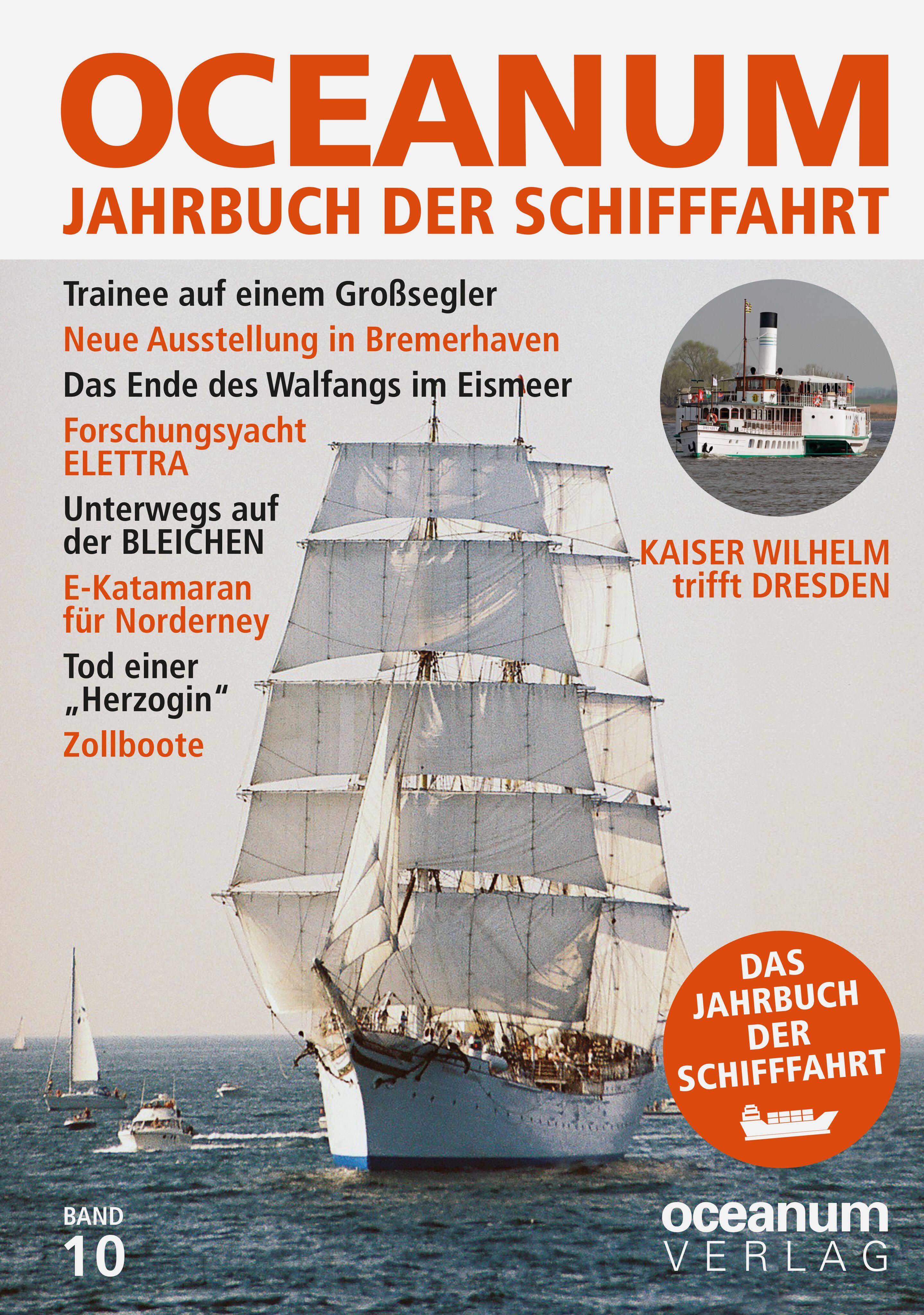 Vorderes Coverbild OCEANUM. Das Jahrbuch der Schifffahrt 10