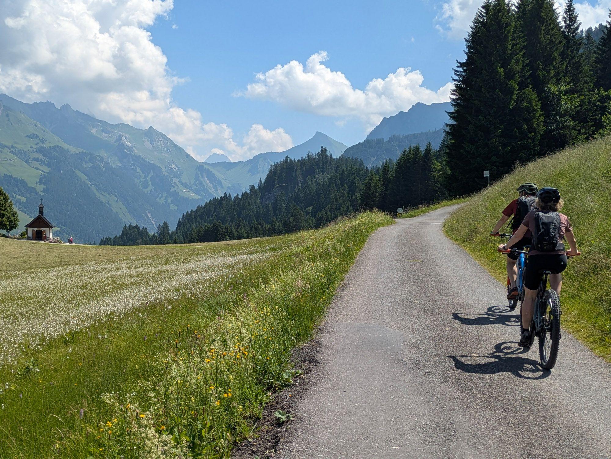 Beispielinhalt (Bild) Radparadies Vorarlberg