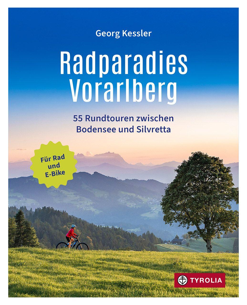 Vorderes Coverbild Radparadies Vorarlberg