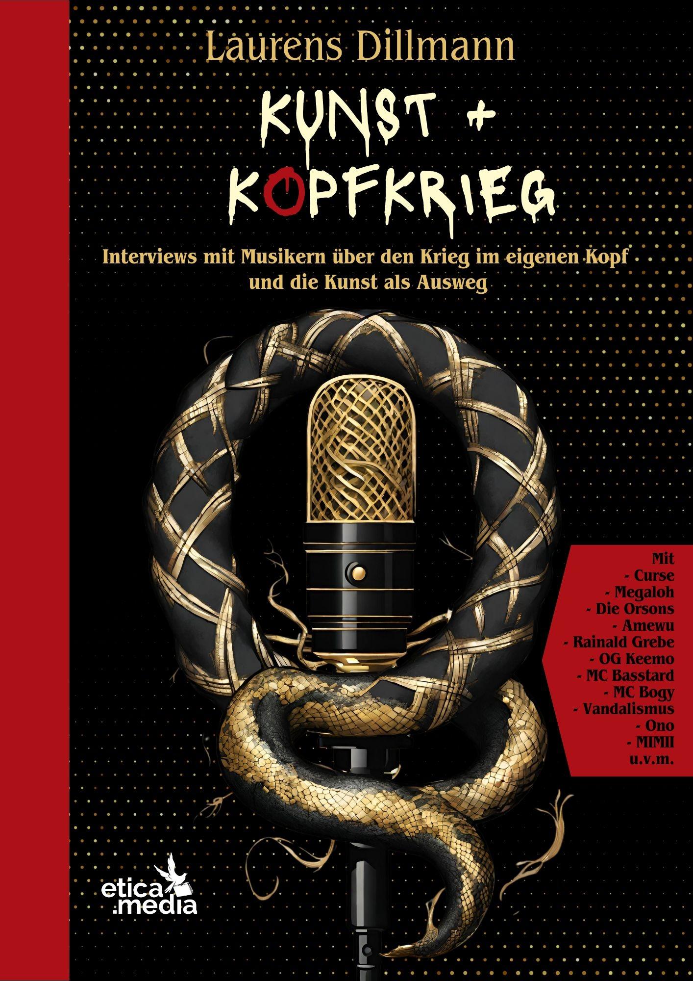 Vorderes Coverbild Kunst und Kopfkrieg