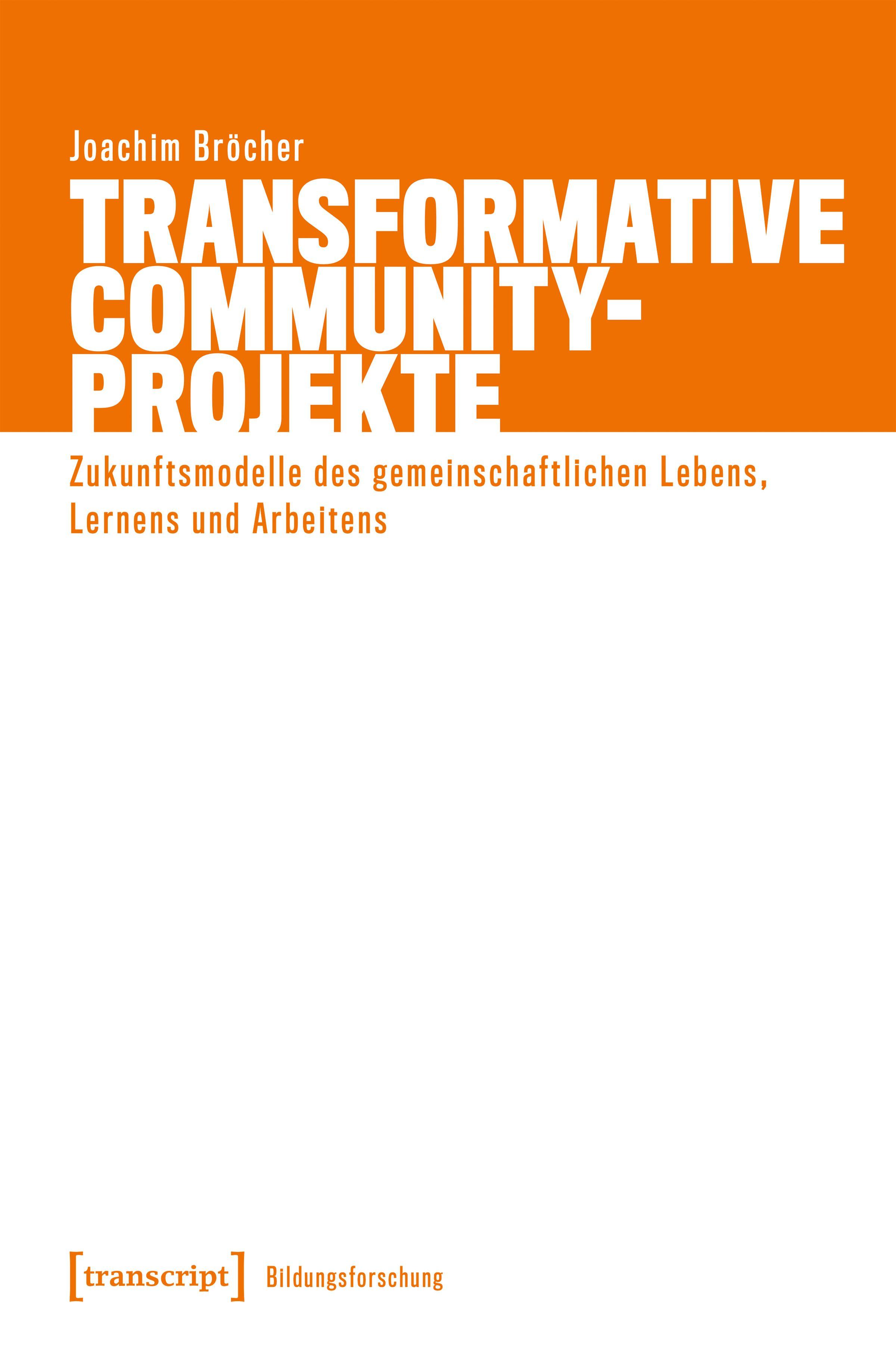 Vorderes Coverbild Transformative Community-Projekte