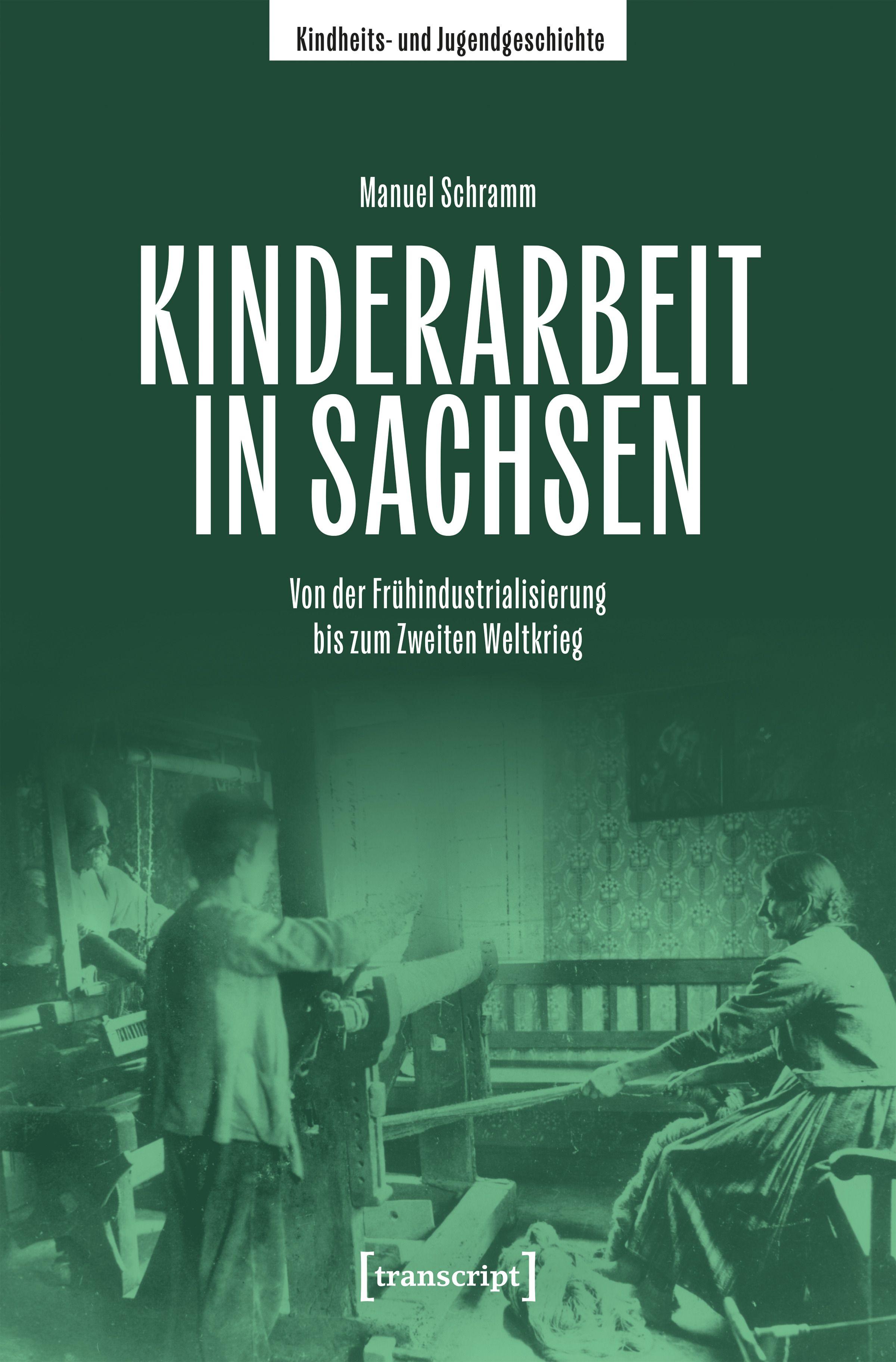 Vorderes Coverbild Kinderarbeit in Sachsen