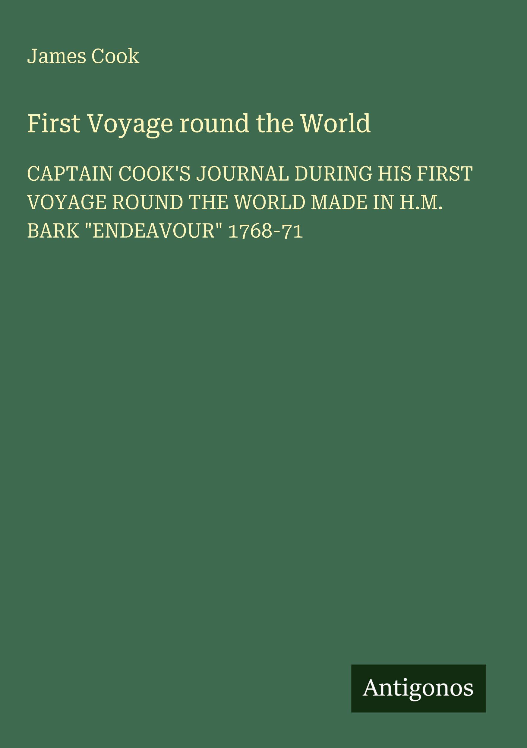 Vorderes Coverbild First Voyage round the World
