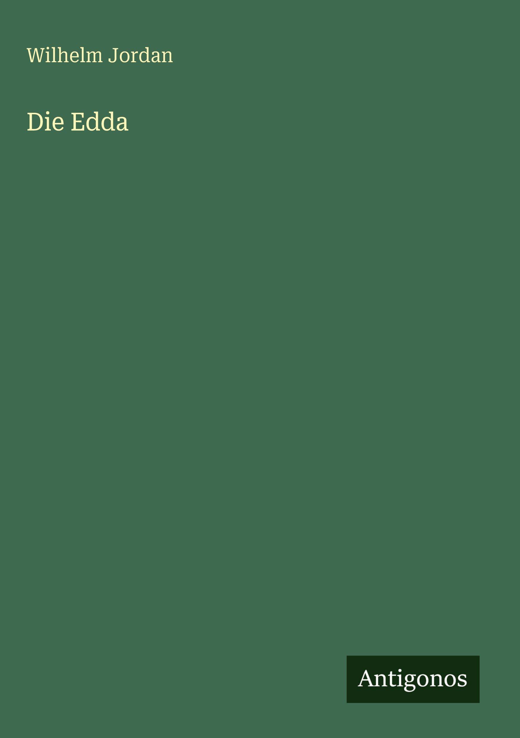 Vorderes Coverbild Die Edda