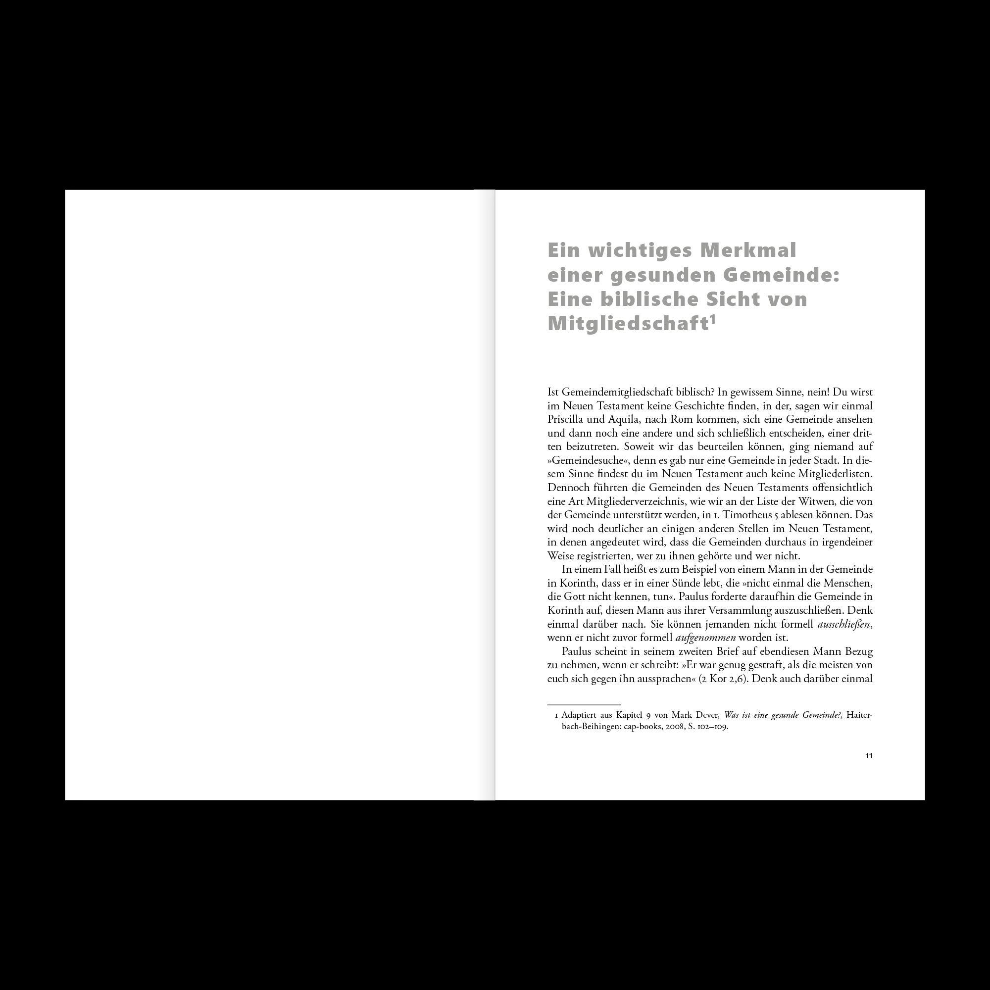 Beispielinhalt (Bild) Einander verpflichtet