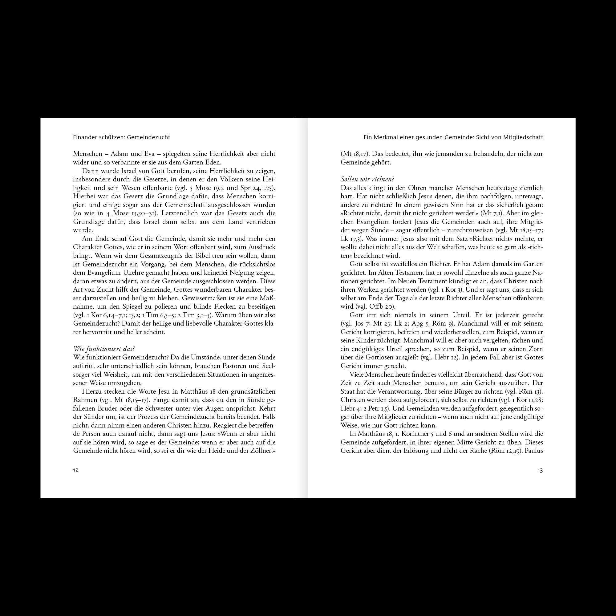 Beispielinhalt (Bild) Einander schützen