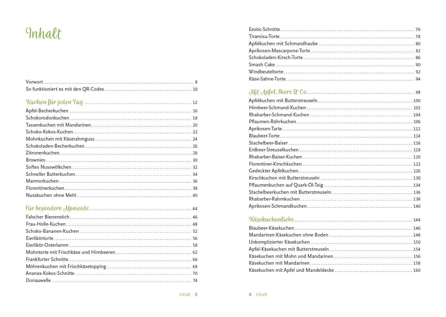 Beispielinhalt (Bild) Einfach Kuchen backen