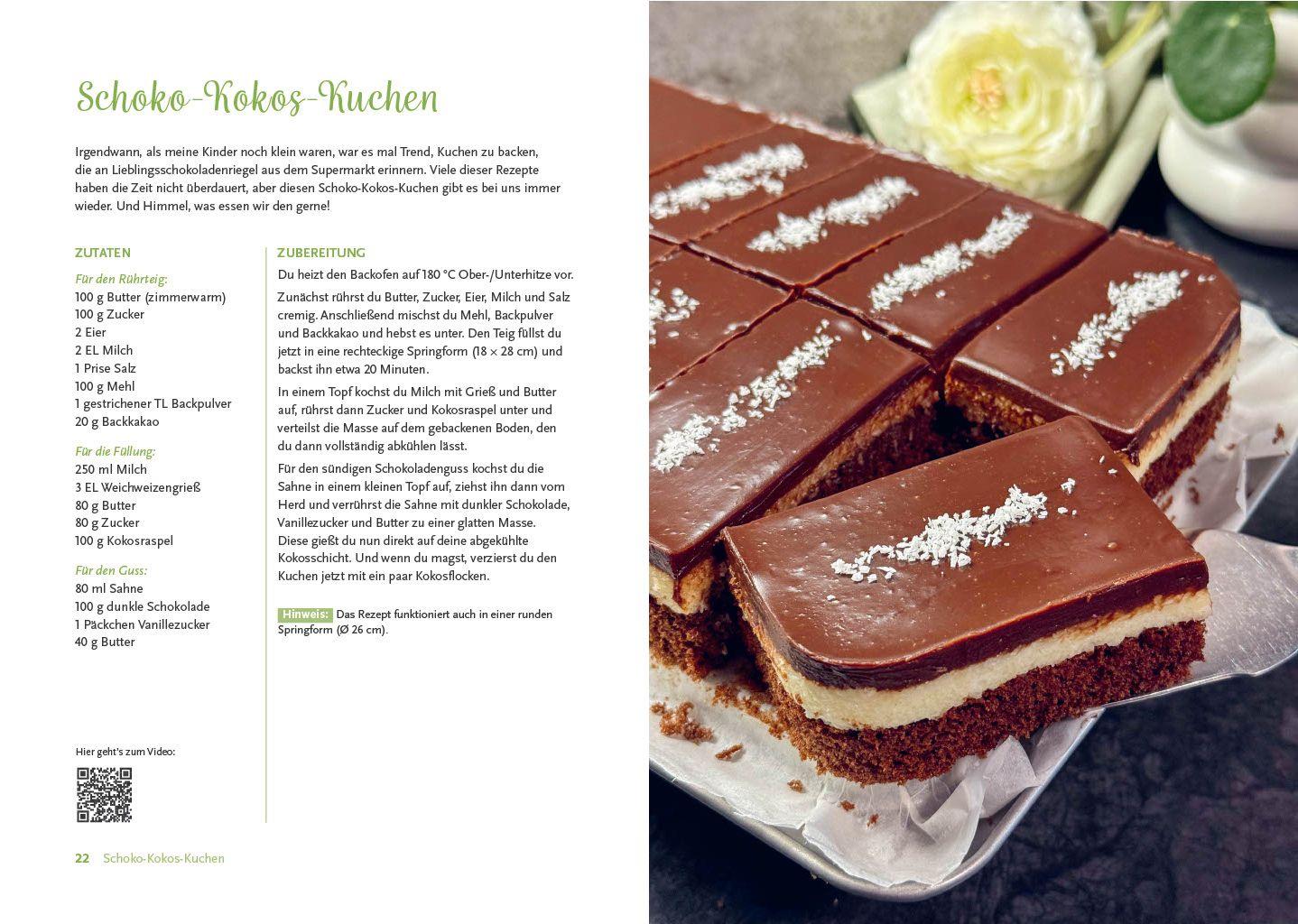 Beispielinhalt (Bild) Einfach Kuchen backen