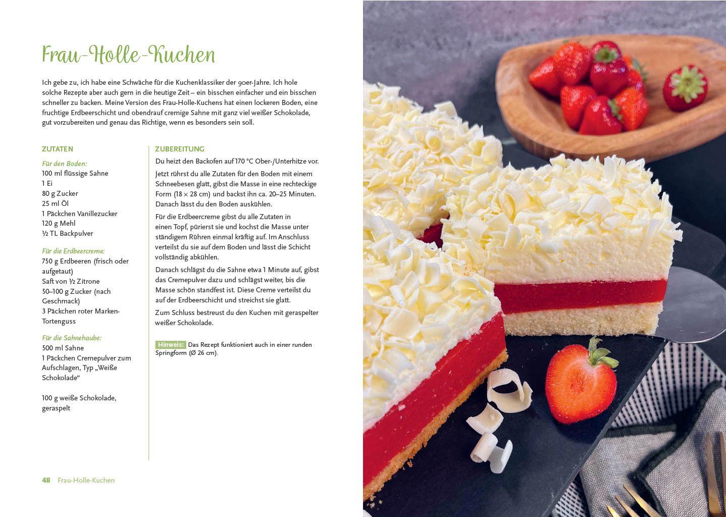 Beispielinhalt (Bild) Einfach Kuchen backen