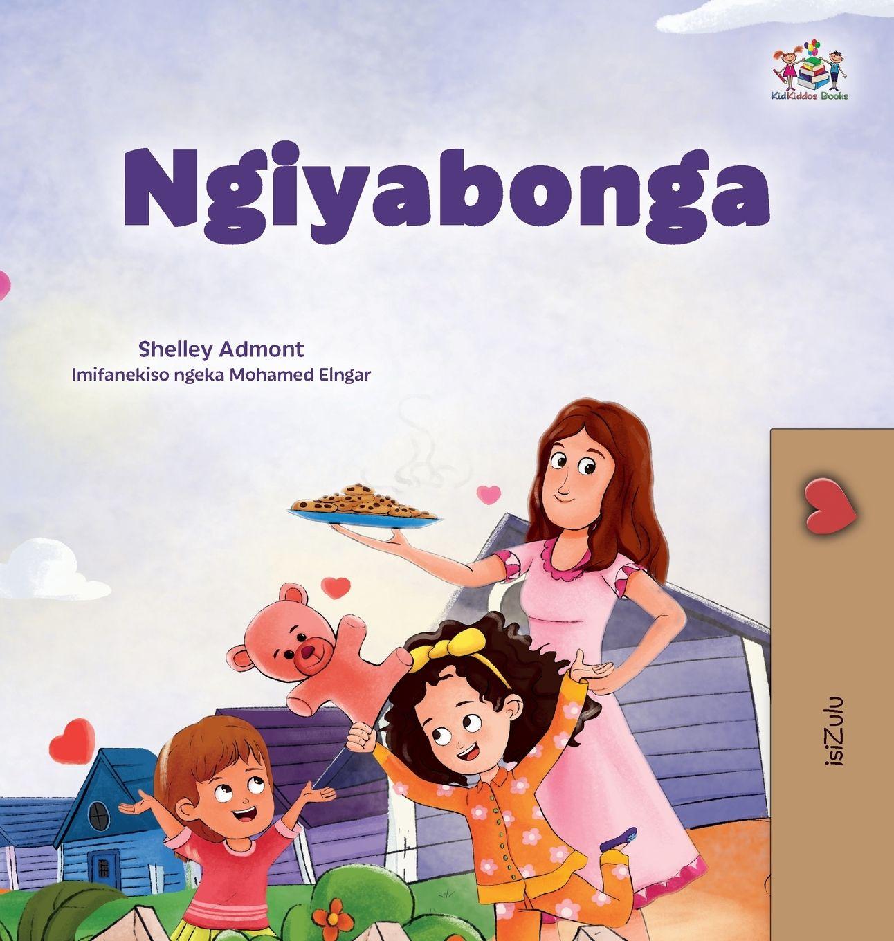 Vorderes Coverbild I am Thankful (Zulu Book for Kids)
