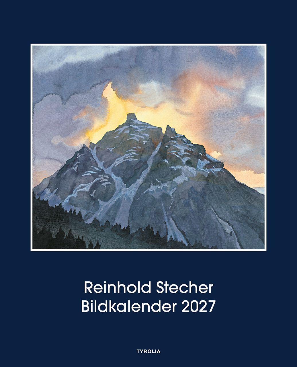 Vorderes Coverbild Reinhold Stecher Bildkalender 2027