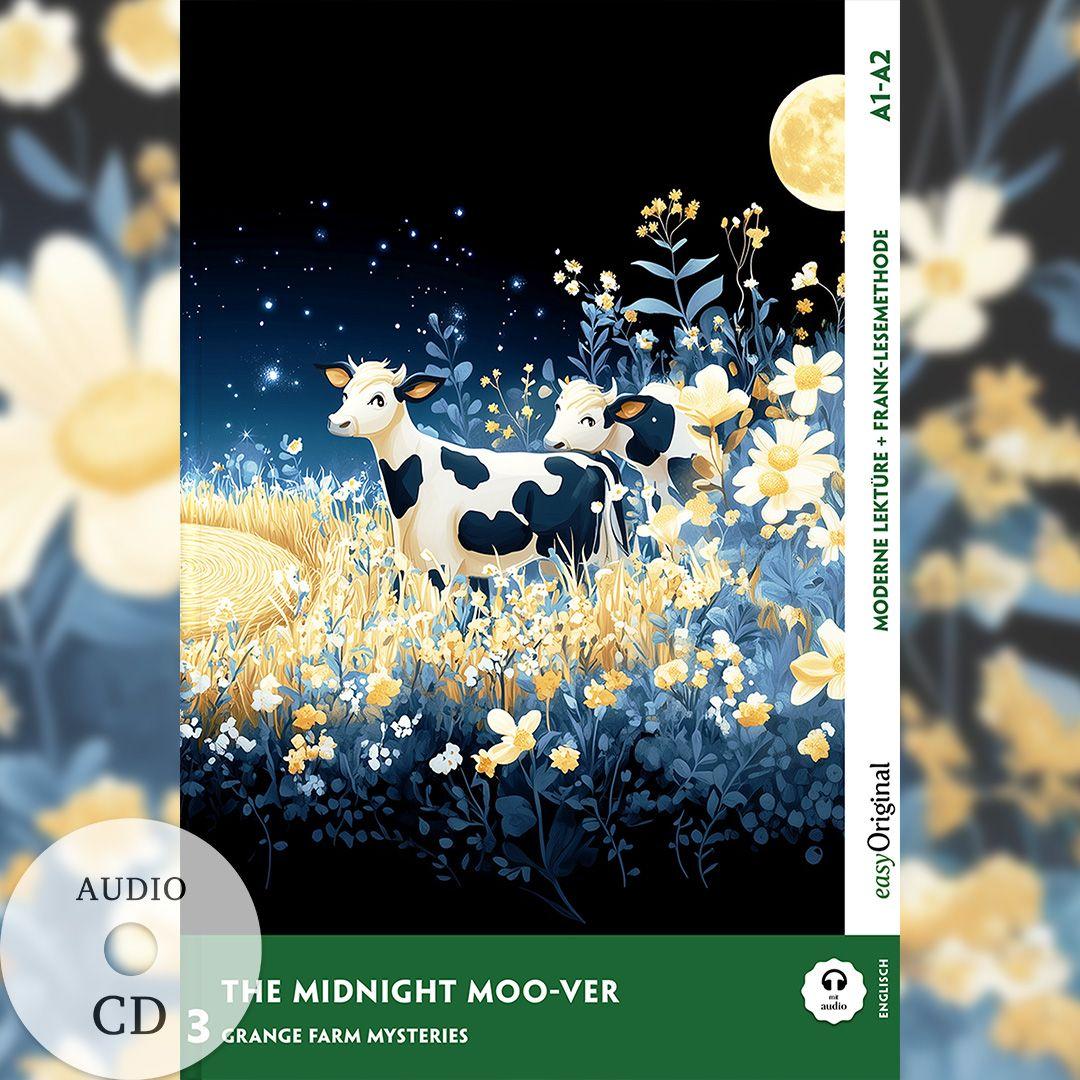 Vorderes Coverbild The Midnight Moo-ver - Englische Krimi-Lektüre A1-A2 (+ Audio-CD)
