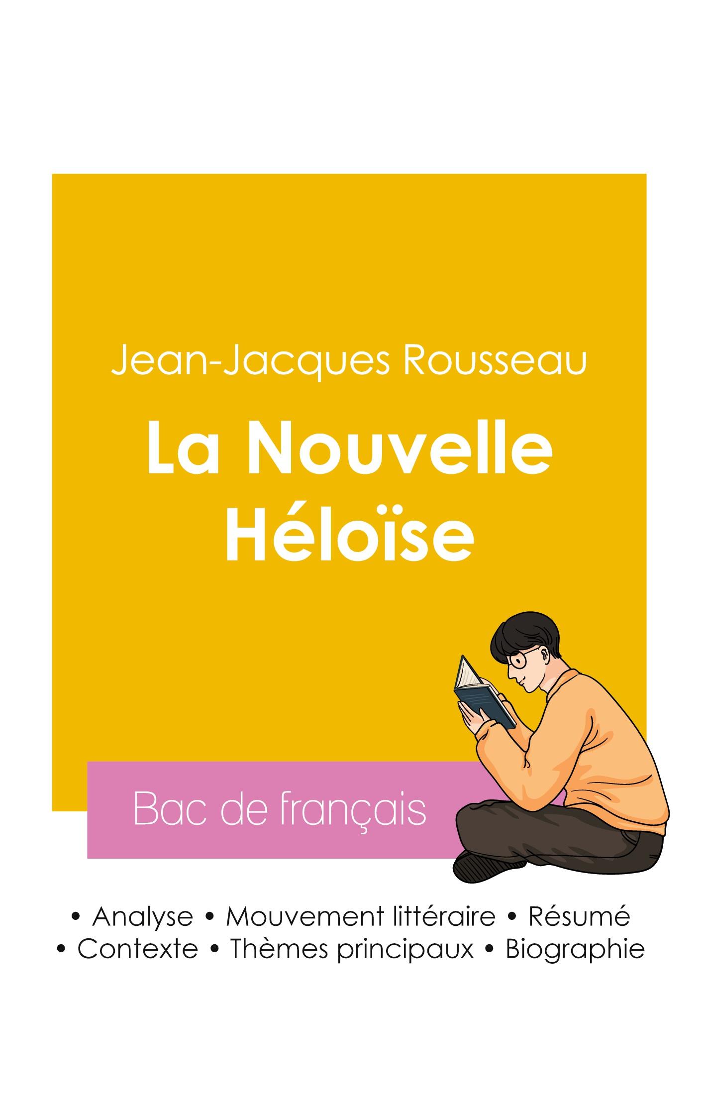 Vorderes Coverbild Réussir son Bac de français 2026 : Analyse du roman La Nouvelle Héloïse de Jean-Jacques Rousseau