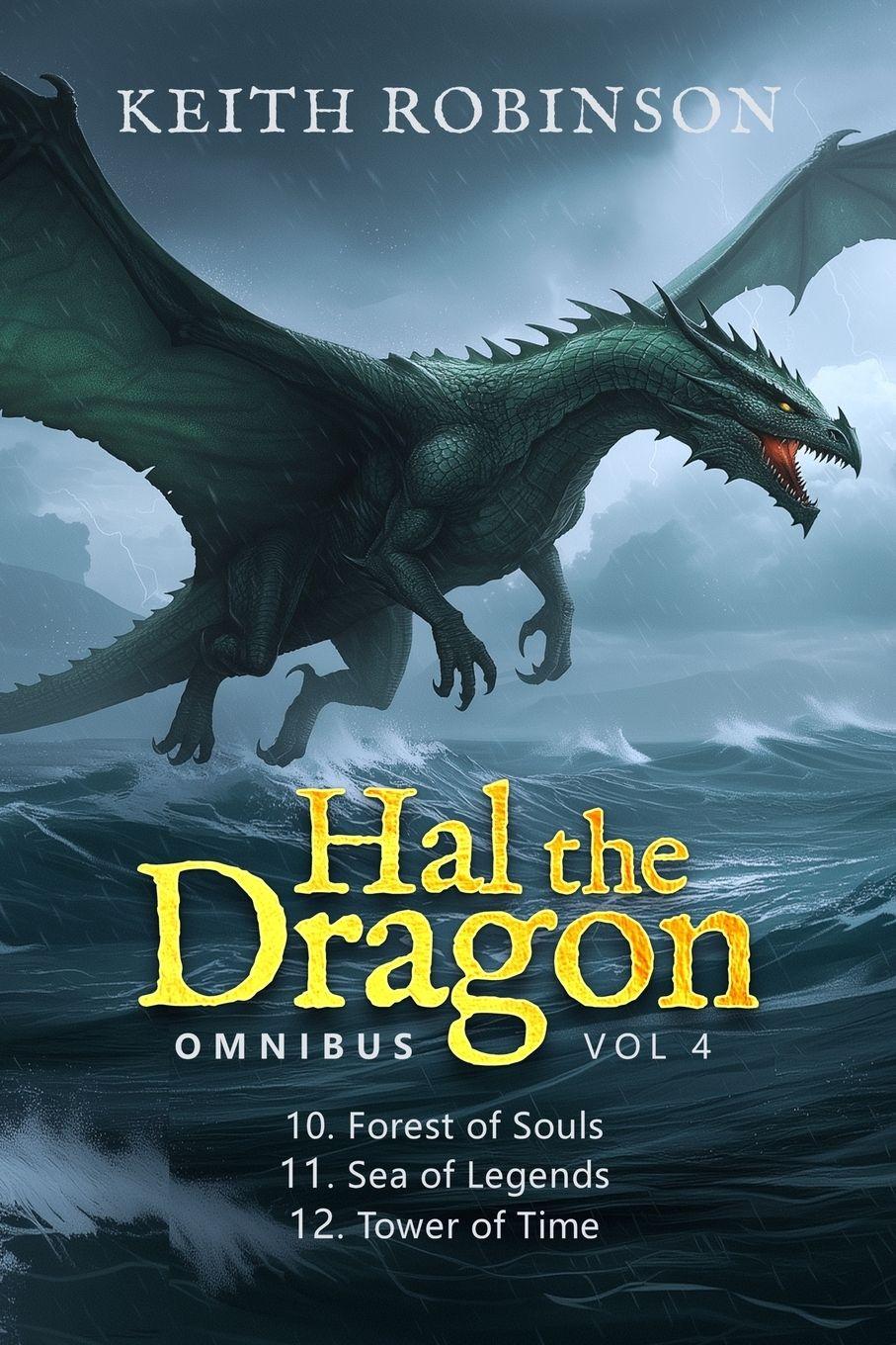 Vorderes Coverbild Hal the Dragon Books 10-12