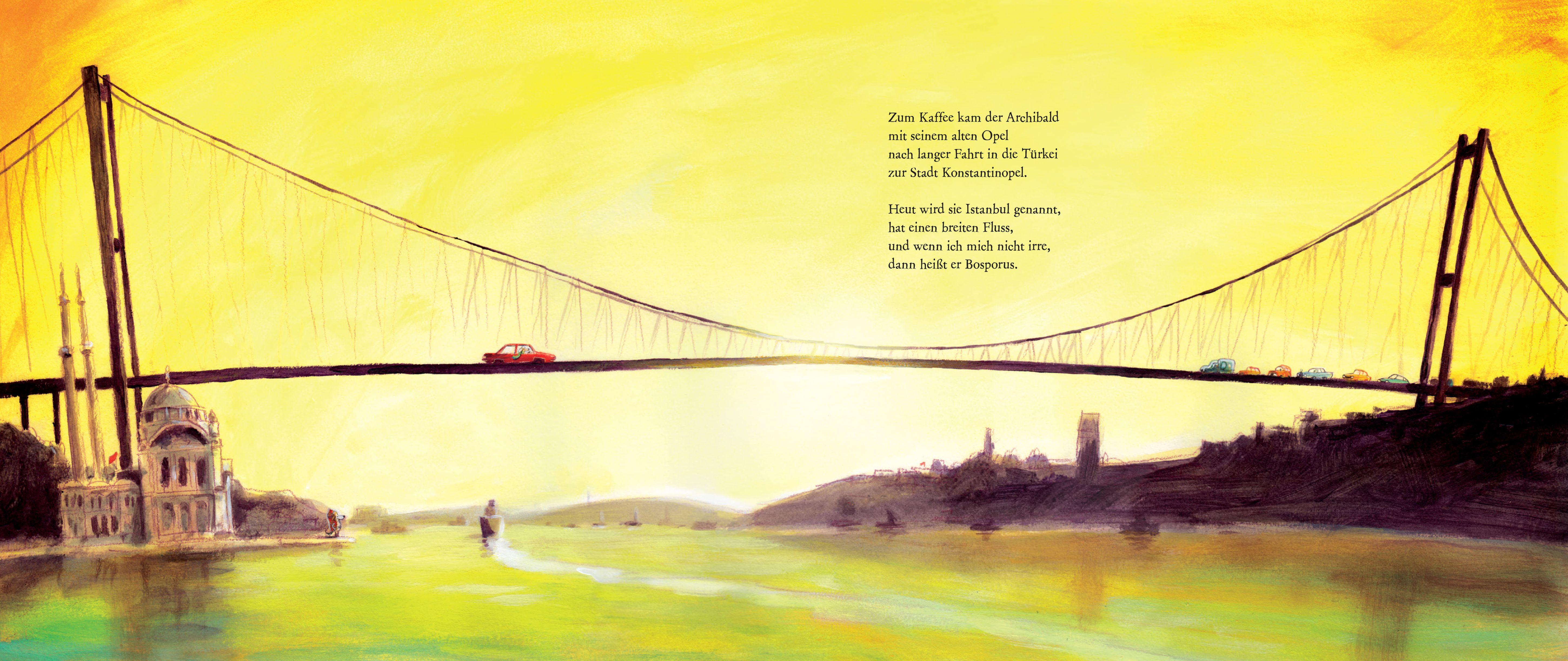 Beispielinhalt (Bild) Der Reisepudel Archibald