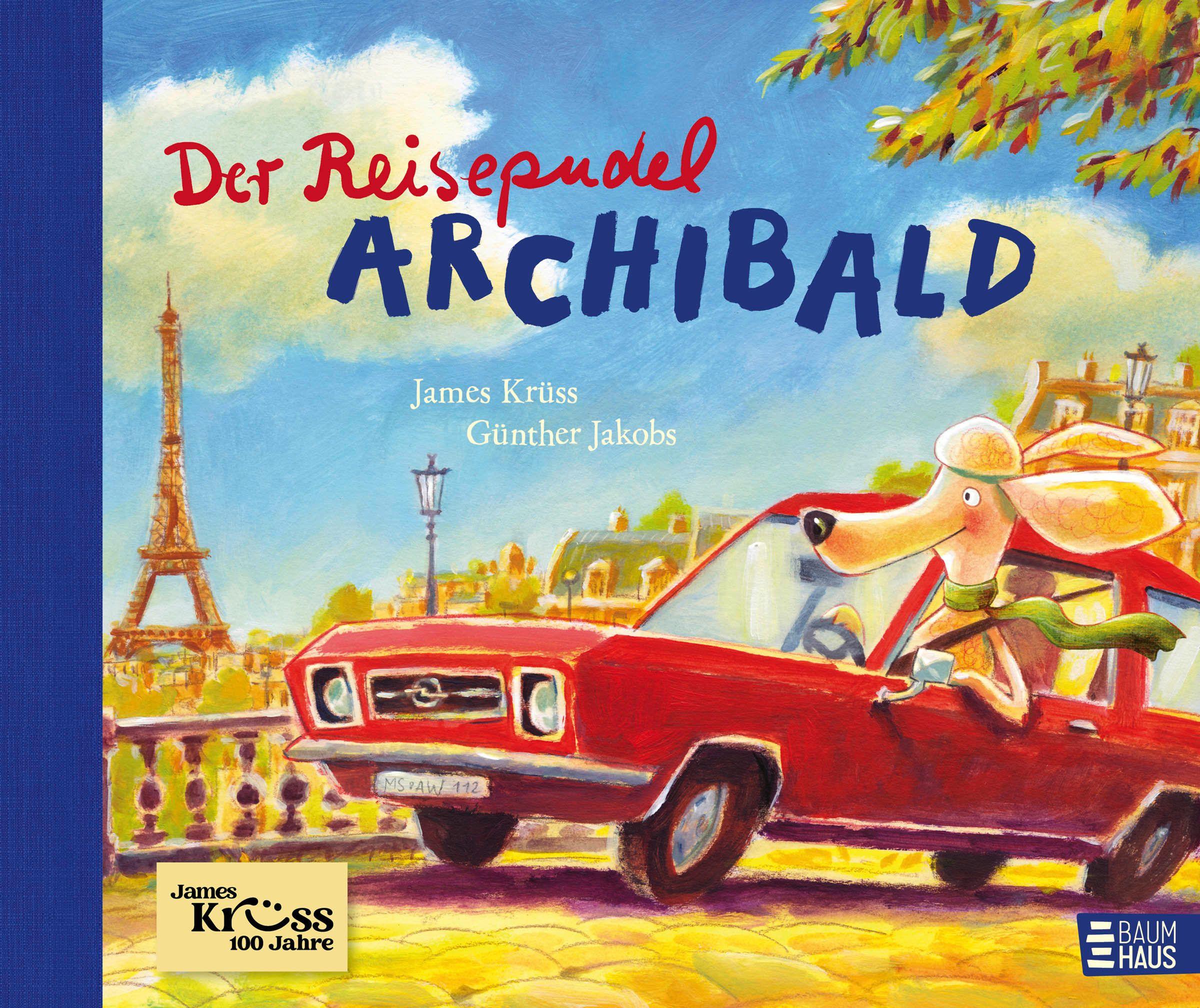 Vorderes Coverbild Der Reisepudel Archibald