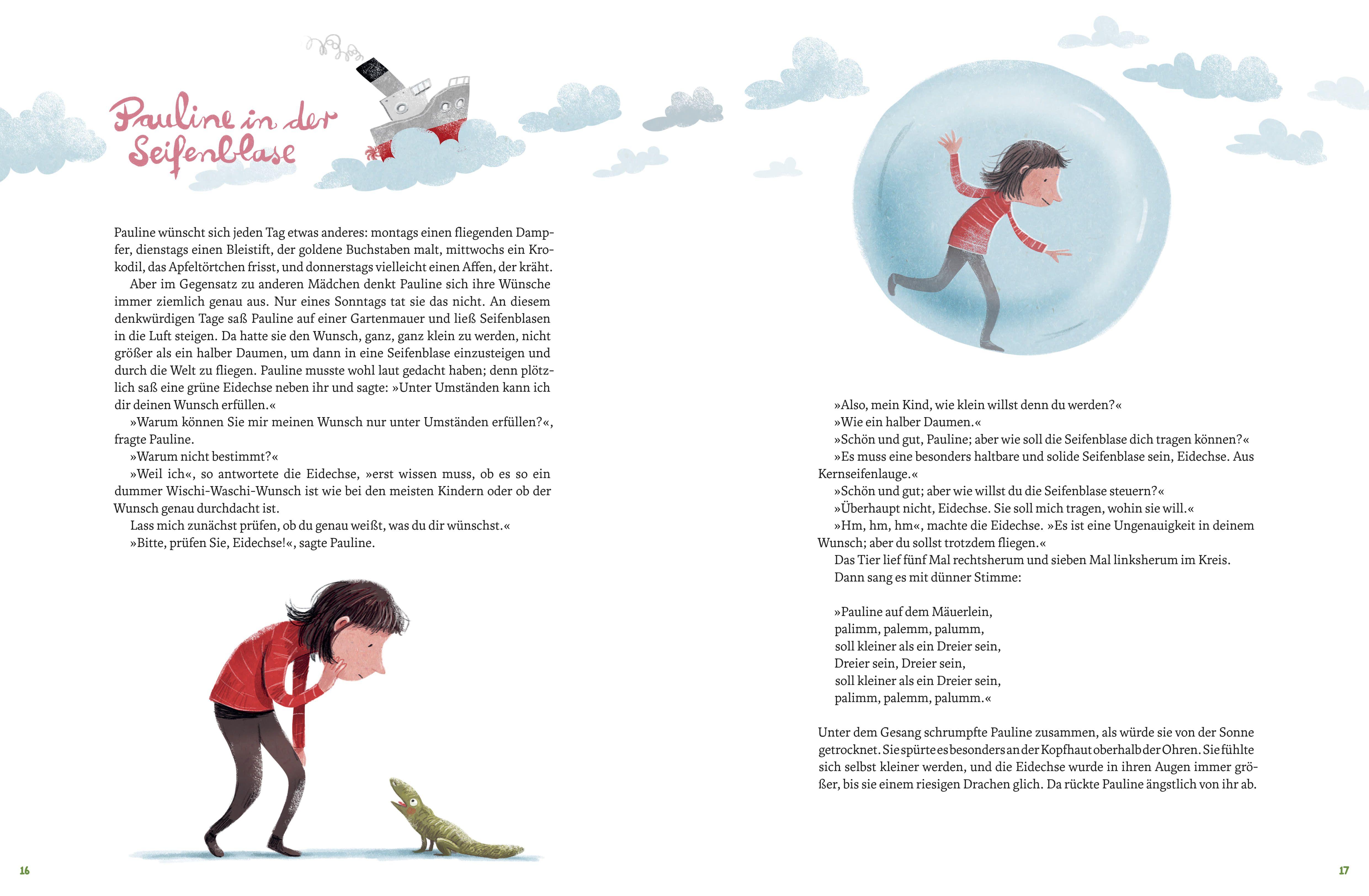 Beispielinhalt (Bild) Das gereimte Jahr - Das große James-Krüss-Sprachbastelbuch