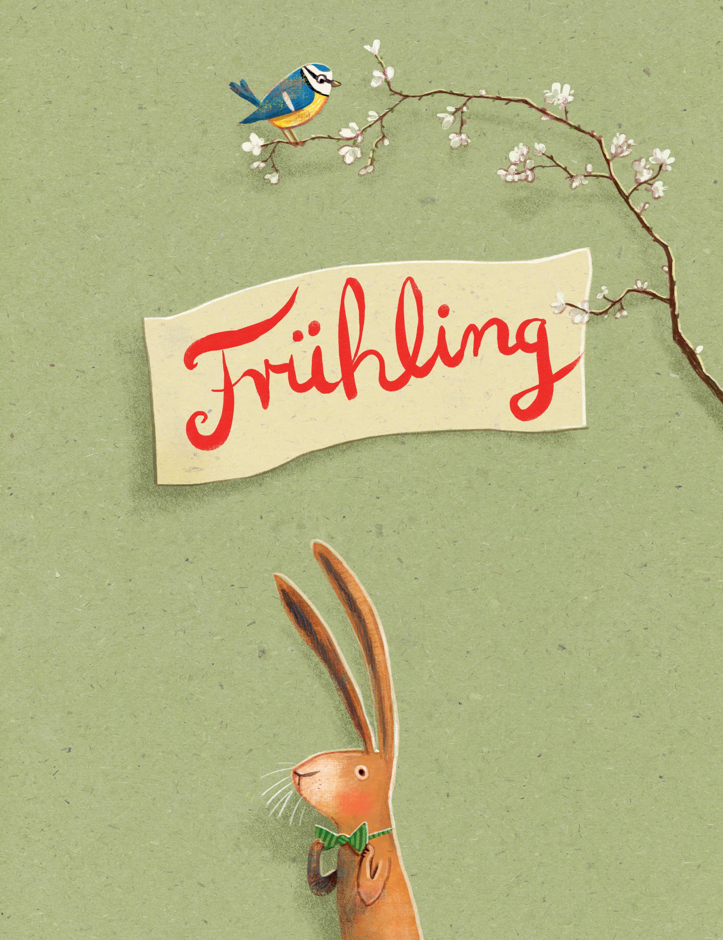 Beispielinhalt (Bild) Das gereimte Jahr - Das große James-Krüss-Sprachbastelbuch