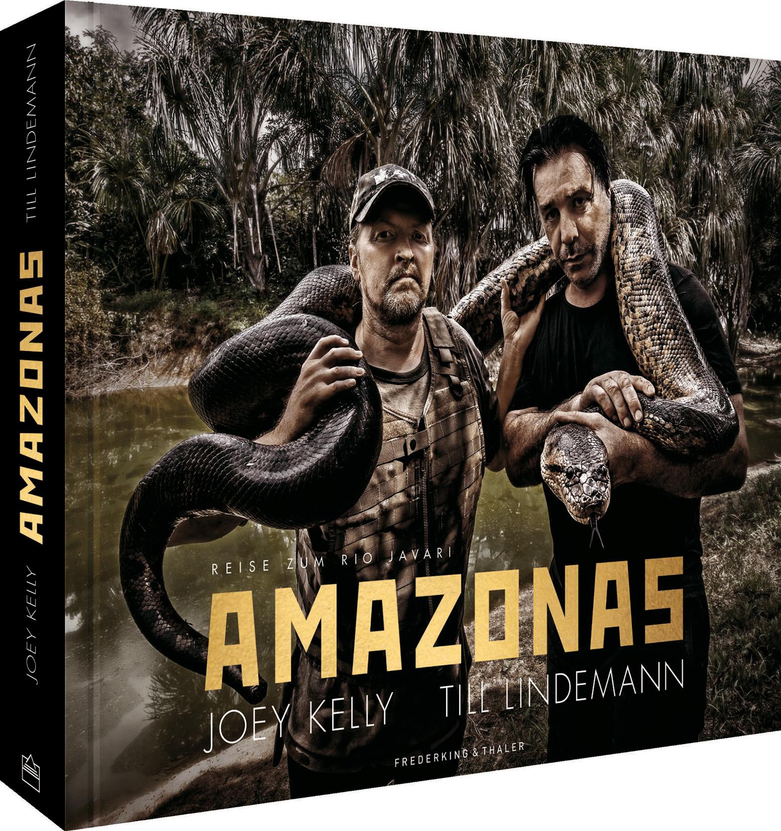 Vorderes Coverbild Abenteuerbildband Amazonas