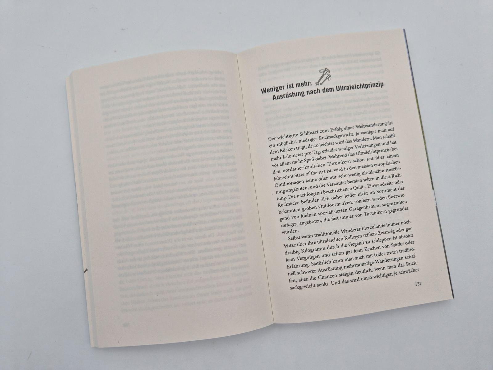 Beispielinhalt (Bild) Weite Wege Wandern