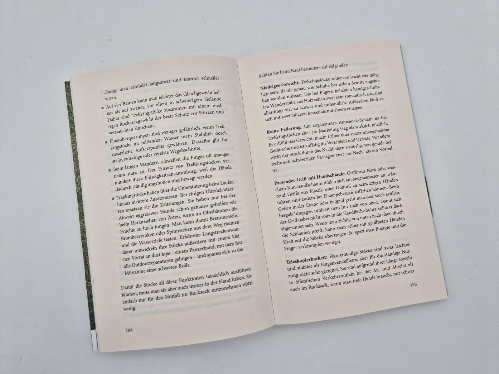 Beispielinhalt (Bild) Weite Wege Wandern