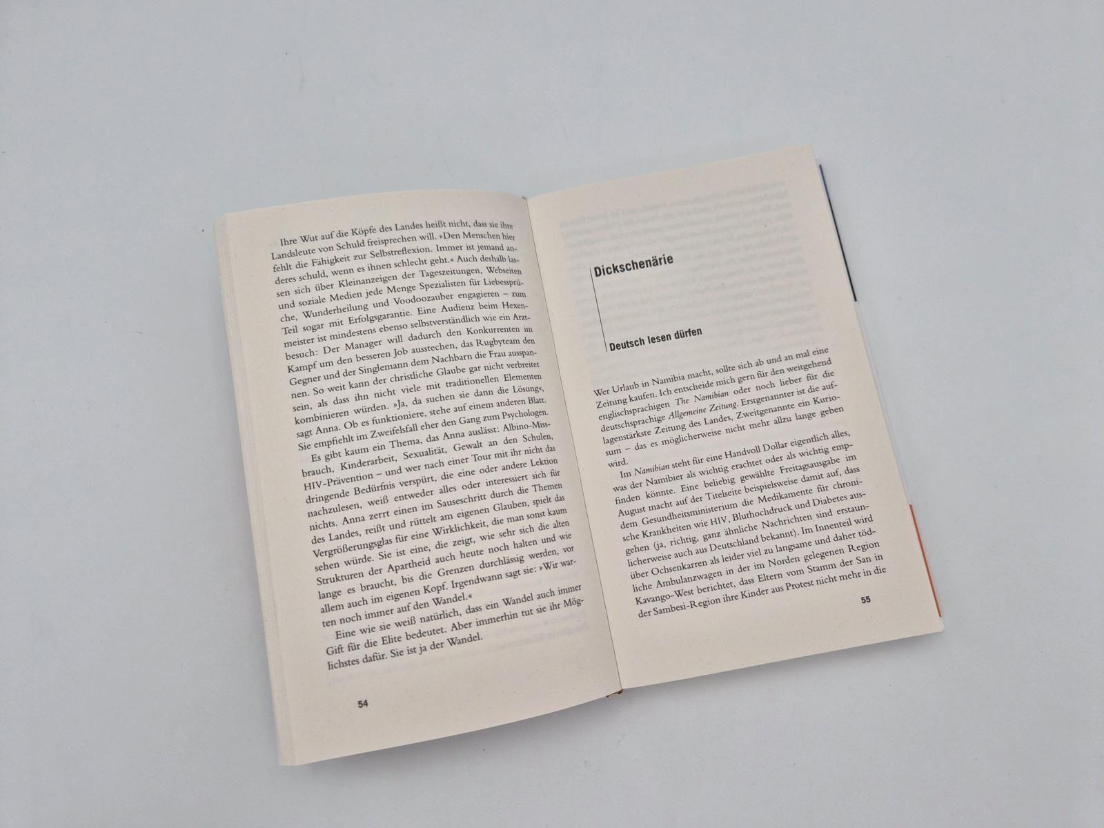 Beispielinhalt (Bild) Gebrauchsanweisung für Namibia