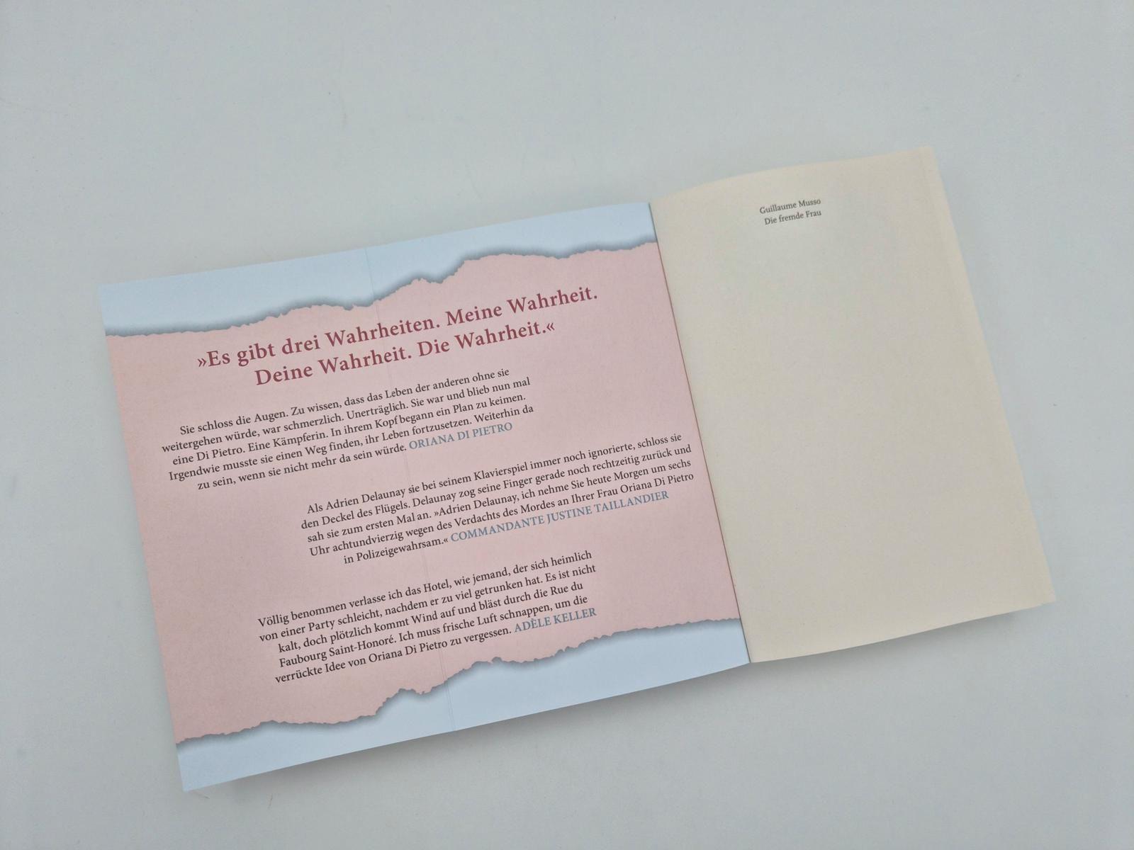 Beispielinhalt (Bild) Die fremde Frau