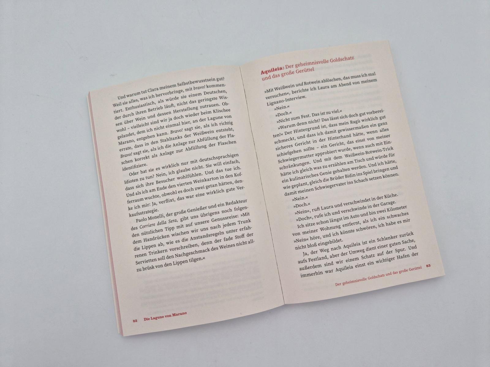 Beispielinhalt (Bild) Die Spaghetti-vongole-Tagebücher