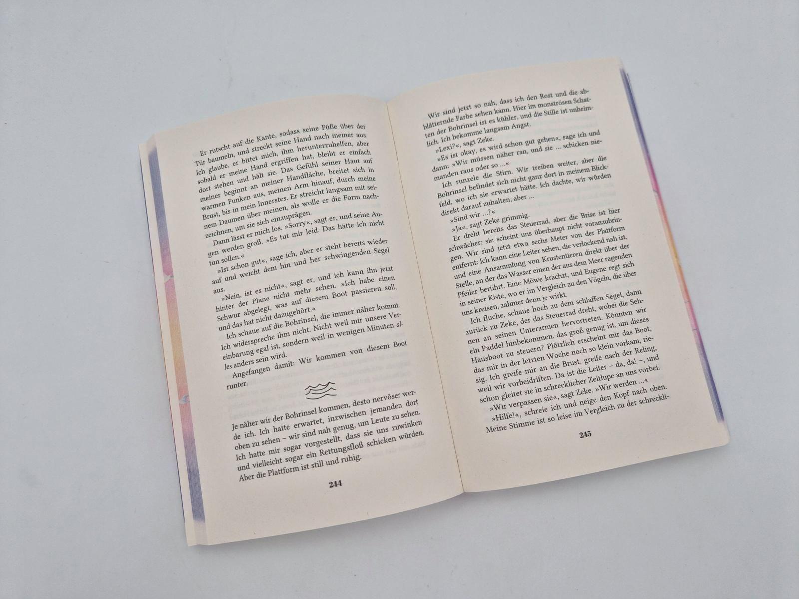 Beispielinhalt (Bild) Swept away - Nach dieser Nacht ist Abtauchen unmöglich