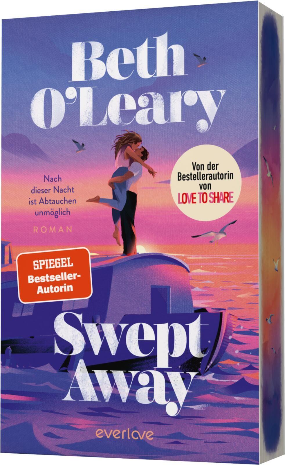 Beispielinhalt (Bild) Swept away - Nach dieser Nacht ist Abtauchen unmöglich