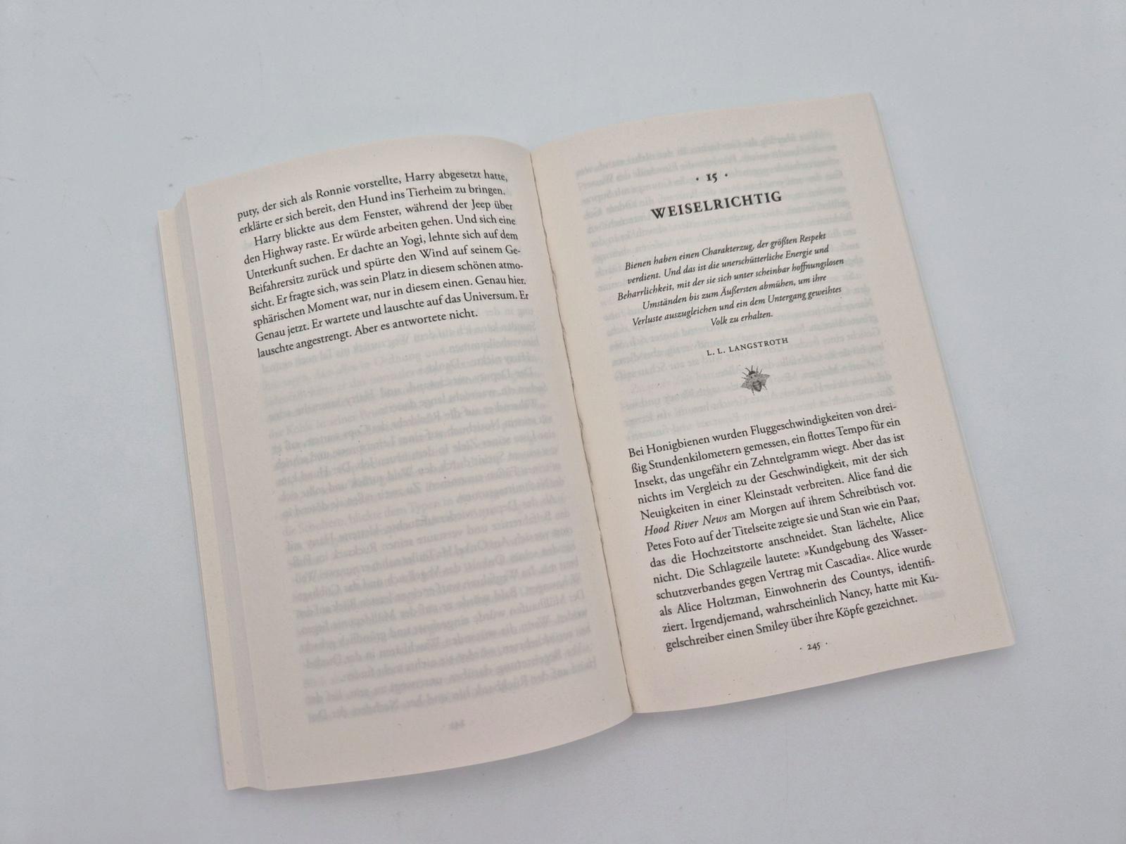 Beispielinhalt (Bild) Die Melodie der Bienen